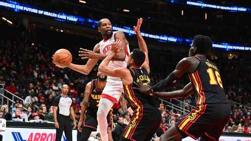 ??火箭終結老鷹4連勝 杜蘭特31分小賈14分5帽 申京14中3 CJ23分