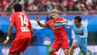 中超-2連勝積分歸零!河南2-1玉昆 奧斯卡破門克萊伯烏龍