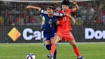 女足亞洲杯-日本女足4-1韓國女足進決賽戰澳洲女足 賽事5戰全勝