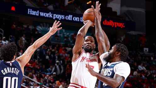 ??火箭送獨行俠4連敗 阿門21+8+9 杜蘭特致勝助攻 弗拉格34+12