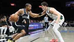 ??籃網力克雄鹿 利德爾21分 薩拉夫19分 普林斯16+11