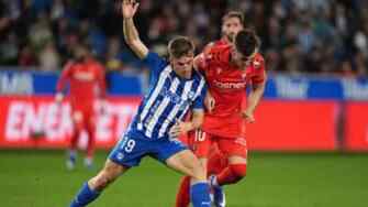  西甲-羅西耶閃擊博耶點射絕平 阿拉維斯2-2奧薩蘇納