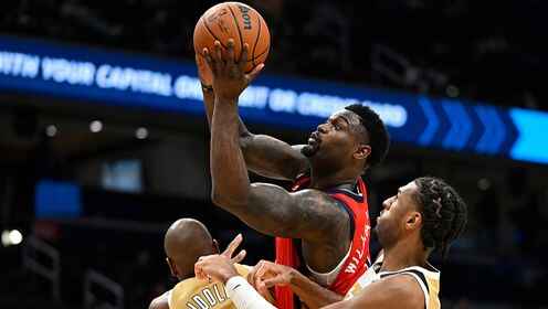 ??鵜鶘大勝奇才結束9連敗 錫安31分 墨菲35+8 奎因14+16+12