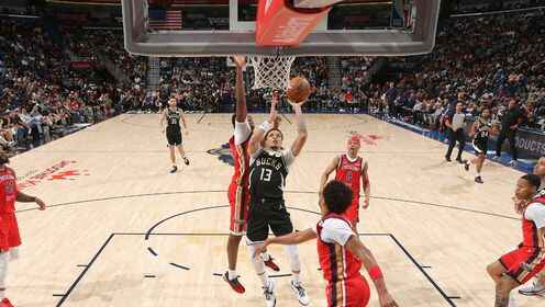 ??雄鹿3人20+輕取鵜鶘迎3連勝 托馬斯27分 羅林斯27+6 錫安32分