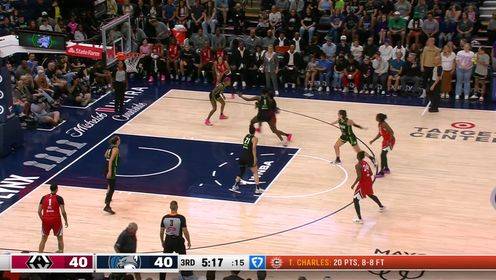 06月18日WNBA常规赛 拉斯维加斯王牌  62 - 76  明尼苏达山猫 全场集锦