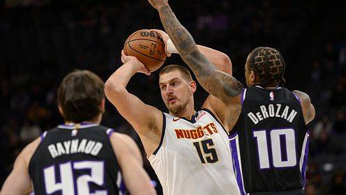 16中14逆天效率！约基奇vs国王三节打卡轰36+12+8集锦