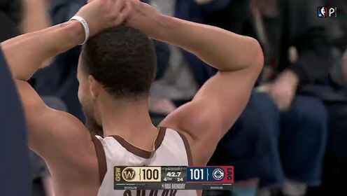 庫里搶籃板對鄧恩犯規(guī) 吃到第六次犯規(guī)離場