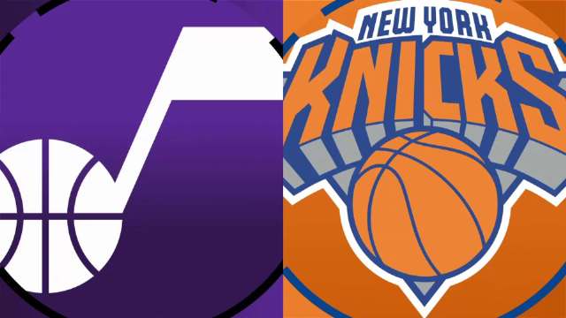 🏀首节就失去悬念 尼克斯大胜爵士 布伦森33分 小麦7记三分