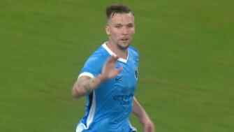 卡爾采夫爆射世界波+本場(chǎng)雙響，新鵬城連扳兩球2-3玉昆