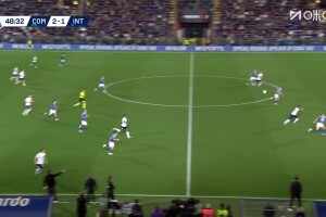 [咪咕全场集锦] 意甲-让二追四！邓弗里斯双响帕斯破门 国米4-3逆转科莫