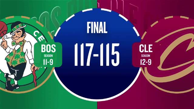 🏀绿军送骑士3连败 布朗18+12+11 普理查德42分 莫布里27+13