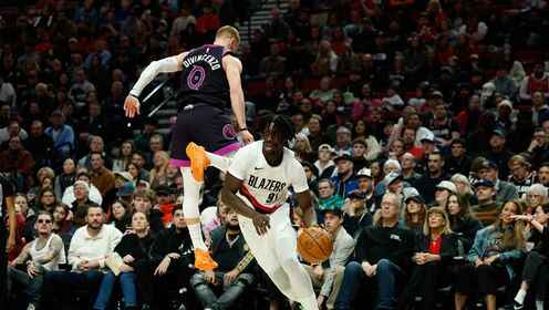 ??森林狼力克開拓者 愛德華茲上半場25分 麥丹29+6 戈貝爾19板