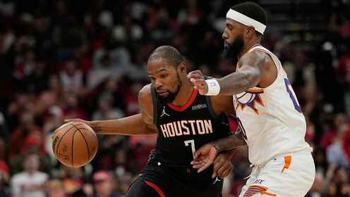 ??杜蘭特26+10+三分絕殺！火箭賽季三殺太陽 申京缺陣 布克27分