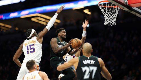 🏀太阳终结森林狼5连胜 马威22+7 布克缺战 爱德华兹40+9