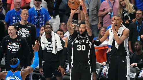  俄克拉荷馬雷霆_NBA西決G7：馬刺111-103雷霆_【球星】尚帕尼vs雷霆集錦火熱三分轟下20+6正負值高達+16_高清1080P在線觀看平臺