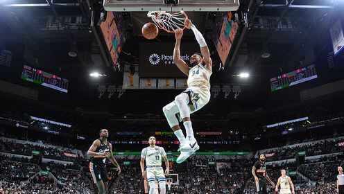 真帶不動！字母哥被迫三節打卡 22分鐘砍下21分5板2斷