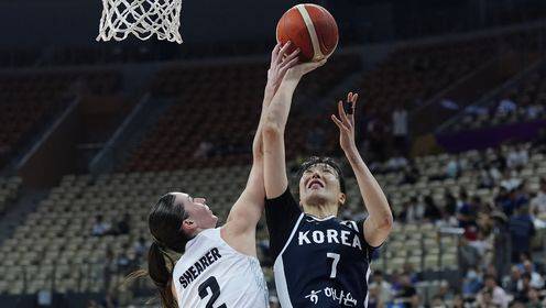 07月14日女籃亞洲杯小組賽 新西蘭女籃76-78韓國女籃 全場集錦