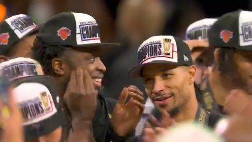  ?淘汰赛场均33.3分6.7助！布伦森喜获NBA杯MVP