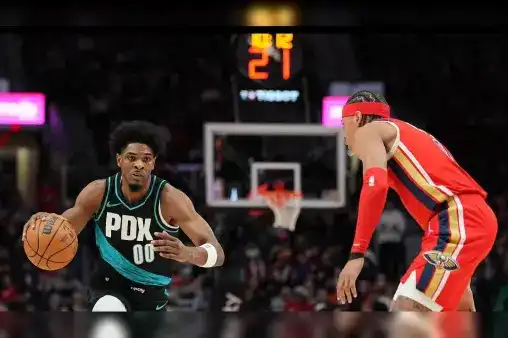 25/26賽季NBA常規賽全場集錦：鵜鶘106:118開拓者（20260403）