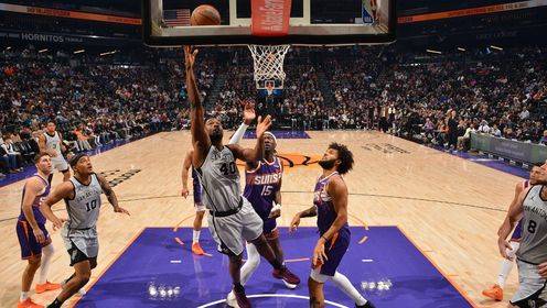 ?太阳力克马刺三连胜 布克24+7 狄龙25分 福克斯26分