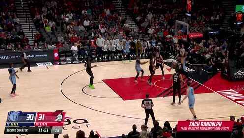 ??開拓者再勝灰熊 楊瀚森3分鐘3犯 格蘭特29分 克林根20+19