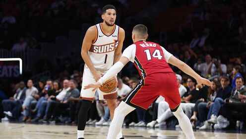 19投僅6中！布克vs熱火拿到24+9+9集錦