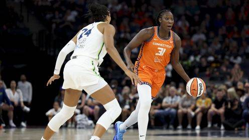 WNBA常规赛 康涅狄格太阳 63 - 102 明尼苏达山猫 全场集锦