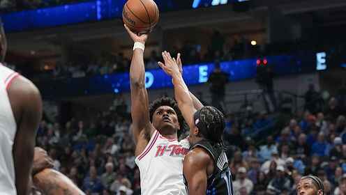 數(shù)據(jù)不錯效果一般！阿門18投8中得20分12板4板3斷1蓋帽