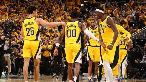 [腾讯全场集锦]🏀哈利伯顿32+12+15&0失误 西卡30+5 步行者力克尼克斯夺得赛点