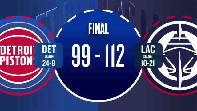 ??小卡生涯新高55分快船力克活塞四連勝 哈登28+7 康寧漢姆27+9