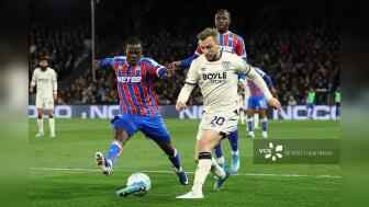 [咪咕全场集锦]领先降级区热刺2分！西汉姆联客场0-0闷平水晶宫 萨尔进球被吹