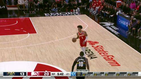 拼尽全力！杰伦·约翰逊20中9空砍21分18板16助大号三双