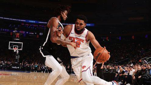 ?尼克斯6人上双大胜篮网 唐斯28+12 小波特25分