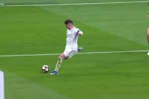 [进球视频]强啊队长！库尔图瓦精准长传，巴尔韦德单刀过掉多纳鲁马破空门