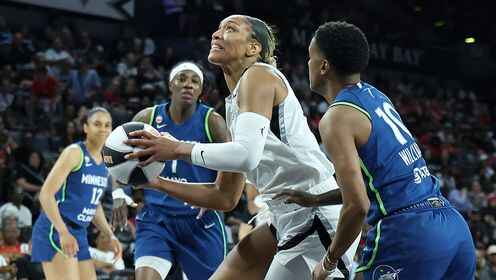  WNBA常规赛 明尼苏达山猫 97 - 100 拉斯维加斯王牌