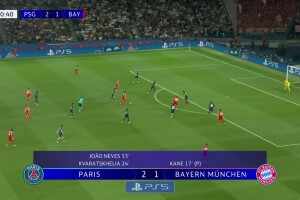 [进球视频]根本拦不住！奥利塞突入禁区劲射破门，拜仁2-2扳平巴黎！