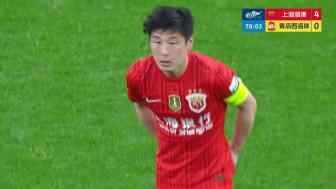  海港4-0領先！武磊禁區迎球輕巧推射破門，替補登場8分鐘2球