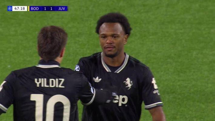 伊尔迪兹突破策动，奥蓬达破门斩获尤文处子球