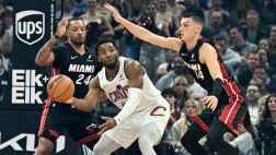 ??熱火力克騎士結束5連敗！熱巴17+10+7 多諾萬&middot;米切爾28+6