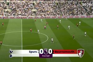 英超-埃瓦尼尔森闪击热刺全场5射1正 热刺0-1伯恩茅斯
