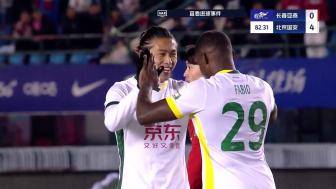 賀一然后蹭烏龍助攻 法比奧完成雙響4-0