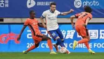 [咪咕全场集锦]中超-14年来首胜对手！海牛4-1完胜泰山积分转正！埃朱马梅萨乌迪破门