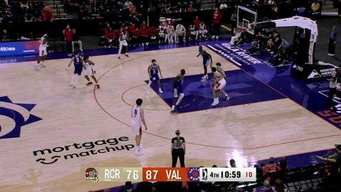 楊瀚森擊地妙傳隊友打成2+1