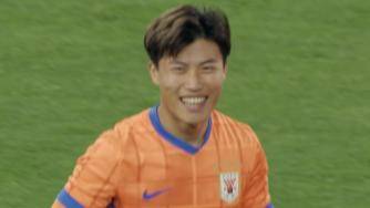 泰山2-1反超！劉洋邊路傳中，謝文能撞射破門收獲賽季第4球