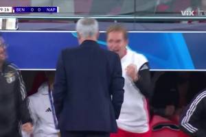  本菲卡1-0領先那不勒斯！伊萬諾維奇頭球擺渡，里奧斯墊射破門！