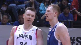 12月01日男篮世亚预阶段一 中国台北男篮  73 - 80  日本男篮 全场集锦