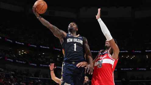 ??鵜鶘3人20+送奇才八連敗 墨菲24+5 吹楊17+8 庫利巴利12中1