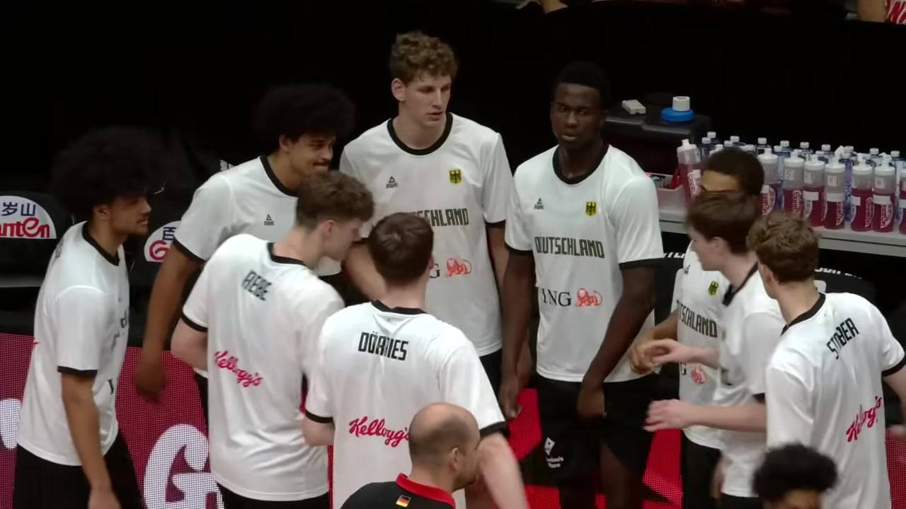  07月07日U19男篮世界杯决赛 美国109-76德国 全场集锦