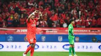 中超-武磊替補雙響！海港4-1西海岸取首勝積分追至負(fù)2分