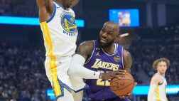 17中11高效！詹姆斯vs勇士貢獻26+8+11集錦